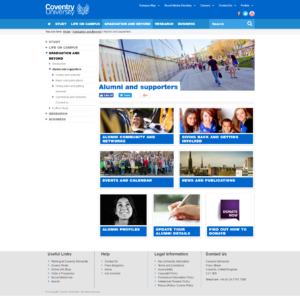 Coventry University - Alumni and supporters