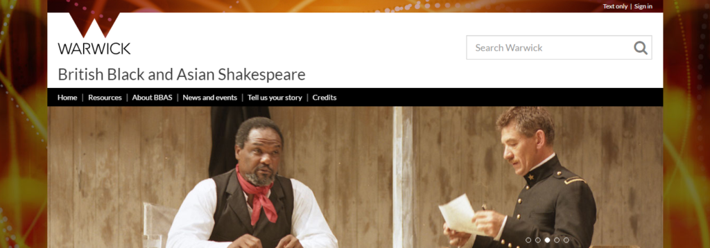 British Black and Asian Shakespeare