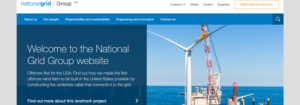 National Grid Group home page